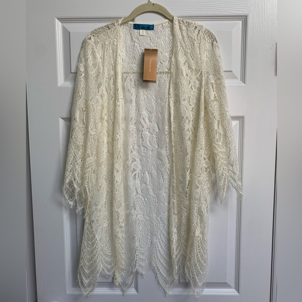 Women”s Lace Cardigan Size Small